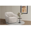 Barcalounger Millie Single Power Swivel Chair w/Power Footrest Only in Maze Tan