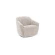 Barcalounger Millie Single Power Swivel Chair w/Power Footrest Only in Maze Tan