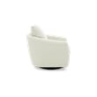Barcalounger Morrow Single Power Swivel Chair w/ Footrest Only in Stella Pearl