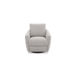Barcalounger Morrow Single Power Swivel Chair w/ Footrest Only in Stella Silver