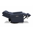 Barcalounger Mae Power Swivel Recliner in Sorrento Ocean
