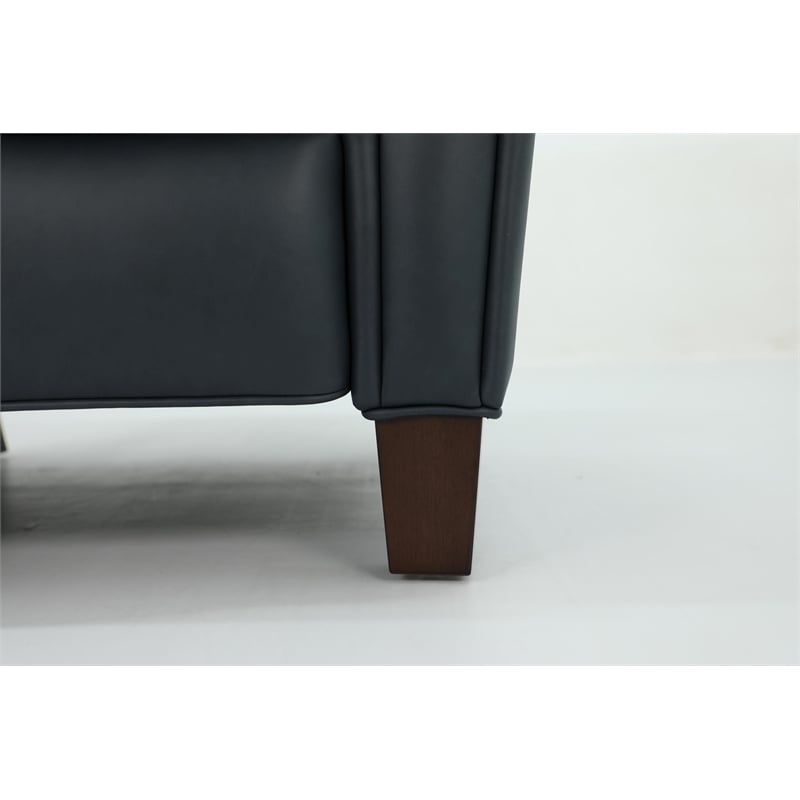 Barcalounger Harrington Push Thru The Arms Recliner in Santa Fe Ocean