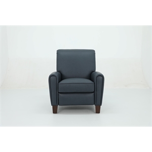 Barcalounger Harrington Push Thru The Arms Recliner in Santa Fe Ocean