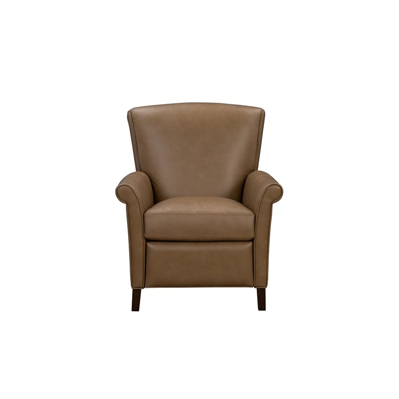 Barcalounger Phoebe Push Thru The Arms Recliner in Hillwood Toffee