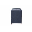 Barcalounger Meade Push Thru The Arms Recliner in Shoreham Blue