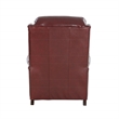 Barcalounger Meade Push Thru The Arms Recliner in Marisol Cabernet