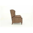 Barcalounger Kendall Push Thru The Arms Recliner in Oasis Walnut