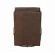 Barcalounger Crews Swivel Glider Recliner in Ashford Walnut