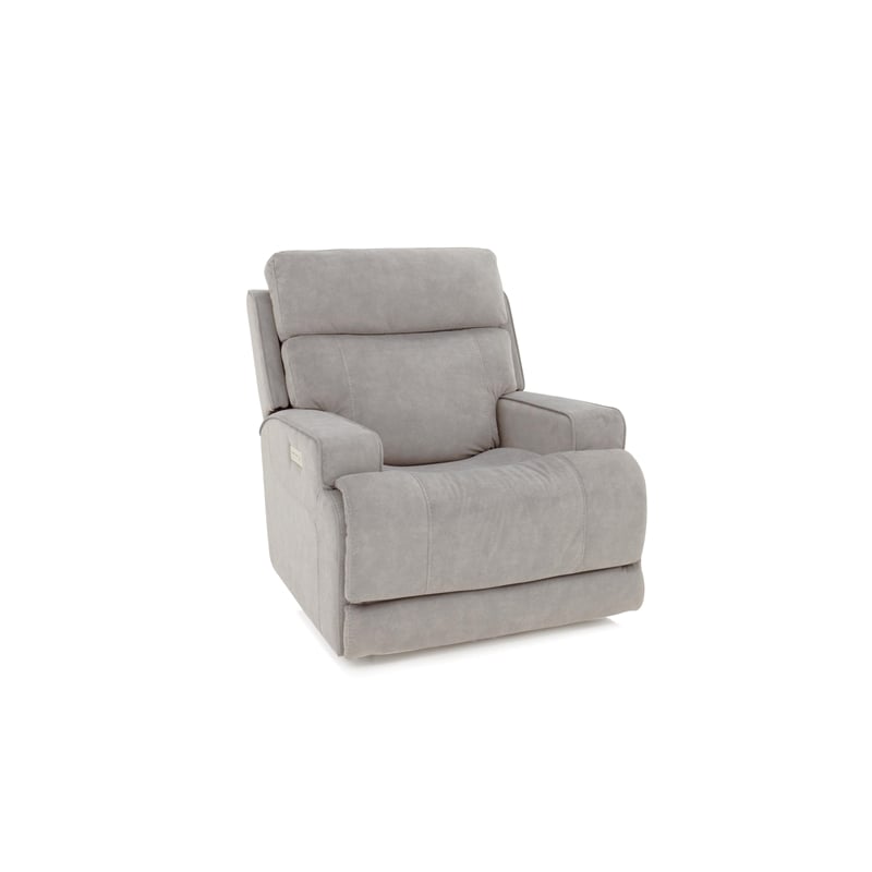 Barcalounger Ashbee Zero Gravity Power Recliner in Arula Dove