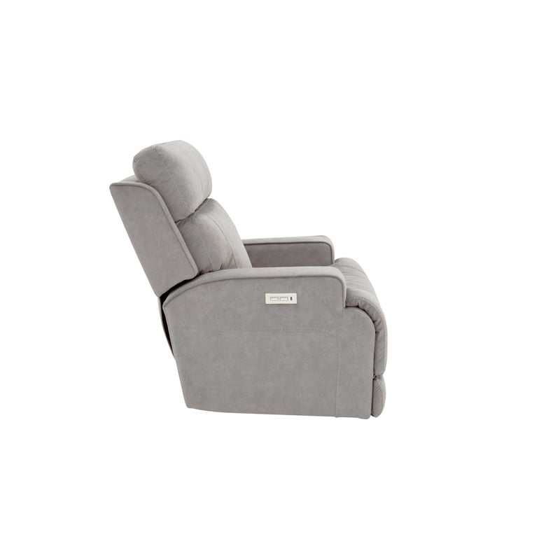 Barcalounger Ashbee Zero Gravity Power Recliner in Arula Dove
