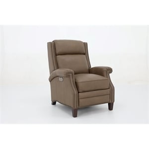 Barcalounger Barrett Power Recliner w/Power Head Rest in Cashmere Taupe
