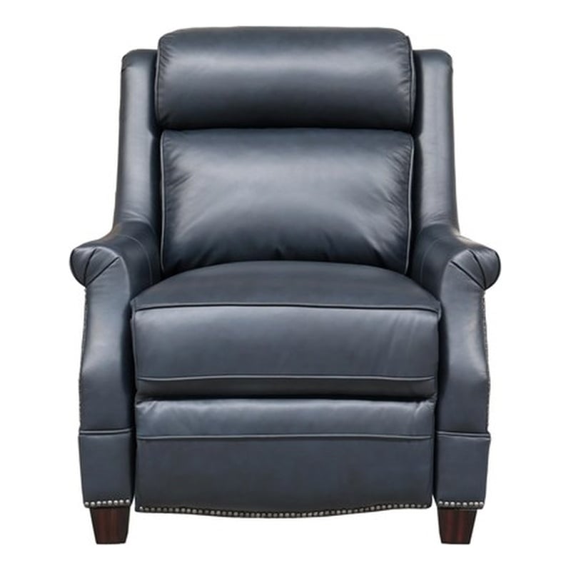 Barcalounger Warrendale Power Recliner w/Power Head Rest in Shoreham Blue