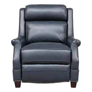 Barcalounger Warrendale Power Recliner w/Power Head Rest in Shoreham Blue