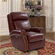 Barcalounger Blair Big & Tall Power Recliner w/Power Head Rest Marisol Cabernet