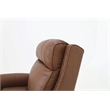 Barcalounger Blair Big & Tall Power Recliner w/Power Head Rest in Dobbs Saddle