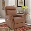 Barcalounger Blair Big & Tall Power Recliner w/Power Head Rest in Dobbs Saddle