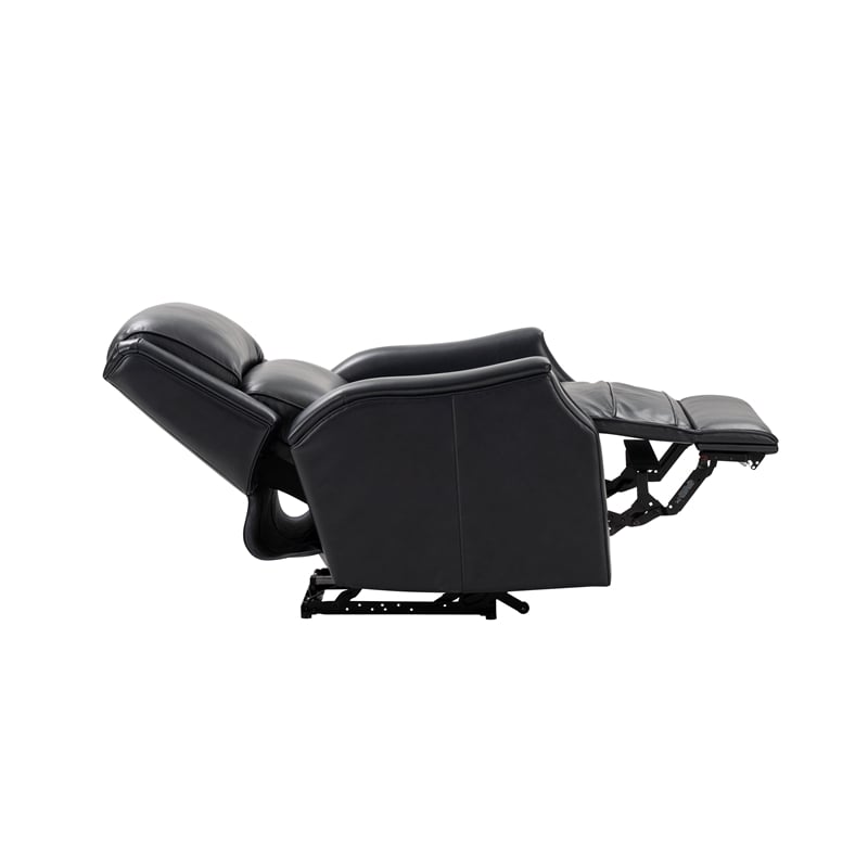 Barcalounger Conrad Big & Tall Power Recliner w/Head Rest & Lumbar in Blue