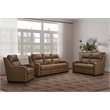 Barcalounger Ayden Power Recliner in Hillwood Toffee