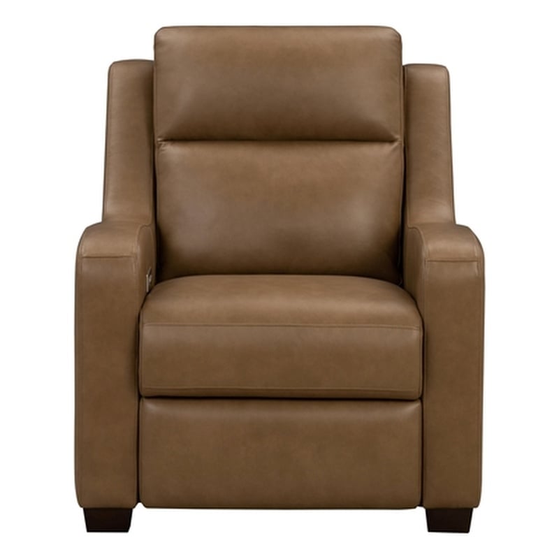 Barcalounger Ayden Power Recliner in Hillwood Toffee