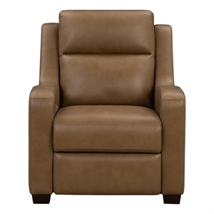Barcalounger Ayden Power Recliner in Hillwood Toffee