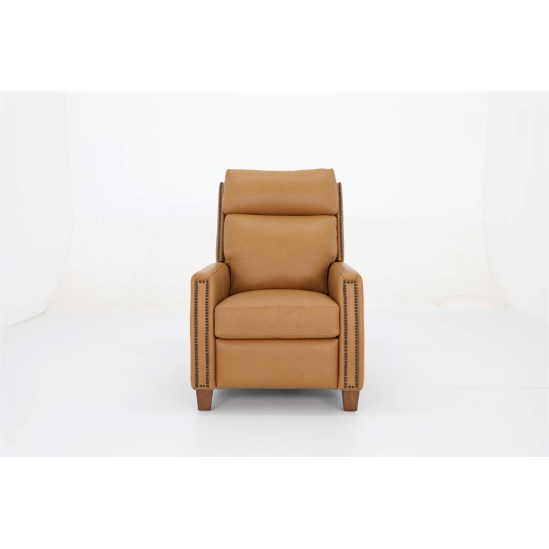 Barcalounger Anaheim Power Recliner w/ Head Rest & Lumbar in Santa Fe Brandy