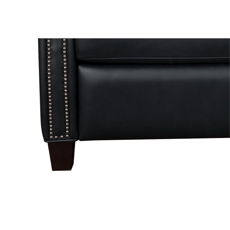 Barcalounger Anaheim Power Recliner w/ Head Rest & Lumbar in Shoreham Blue