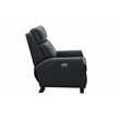 Barcalounger Anaheim Power Recliner w/ Head Rest & Lumbar in Shoreham Blue