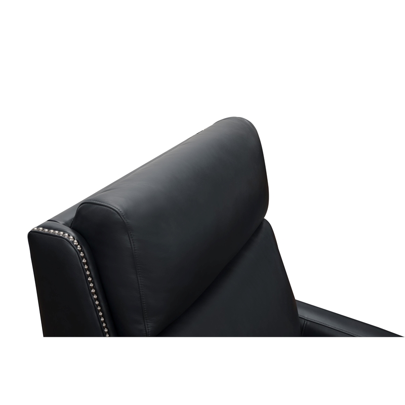 Barcalounger Anaheim Power Recliner w/ Head Rest & Lumbar in Shoreham Blue