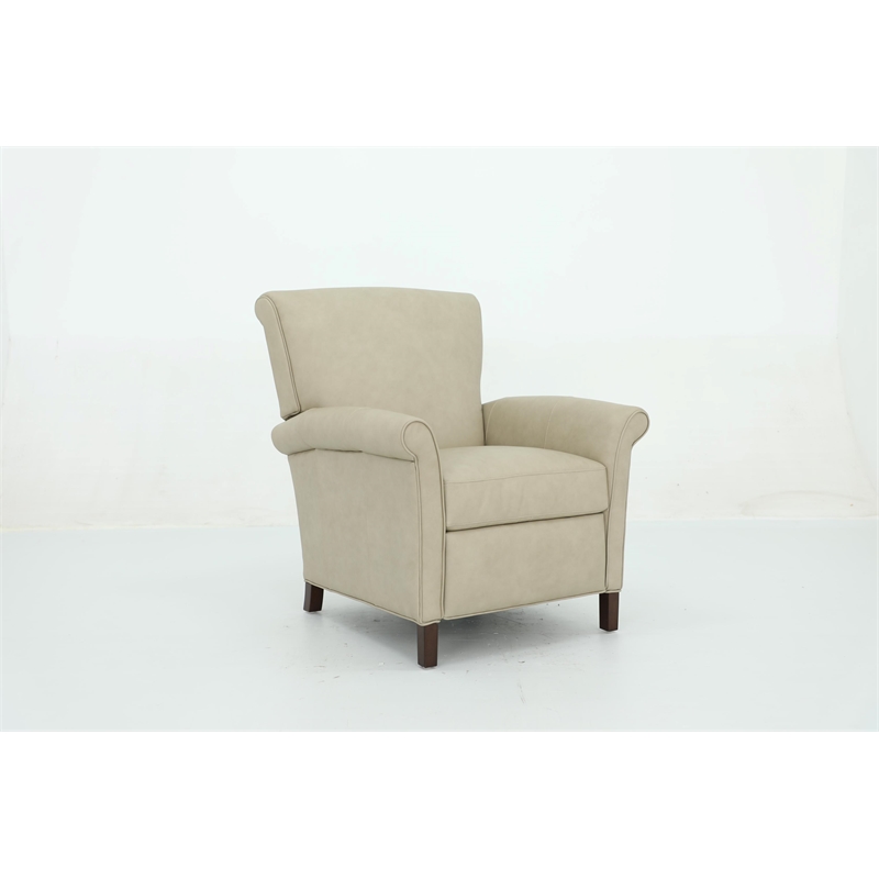 Barcalounger Phoebe Push Thru The Arms Recliner in Cashmere Stone