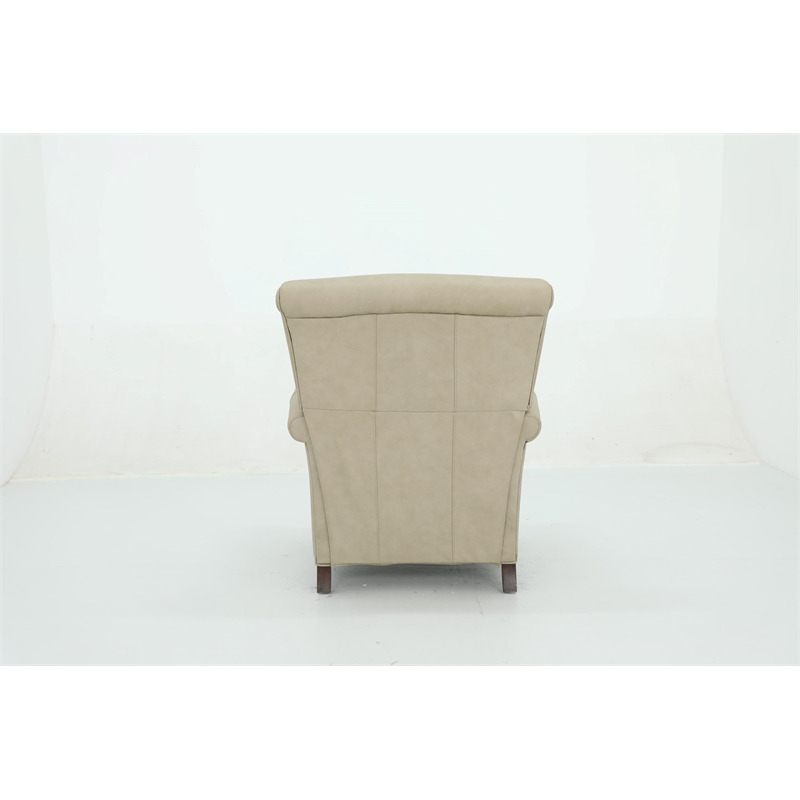 Barcalounger Phoebe Push Thru The Arms Recliner in Cashmere Stone