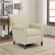 Barcalounger Phoebe Push Thru The Arms Recliner in Cashmere Stone