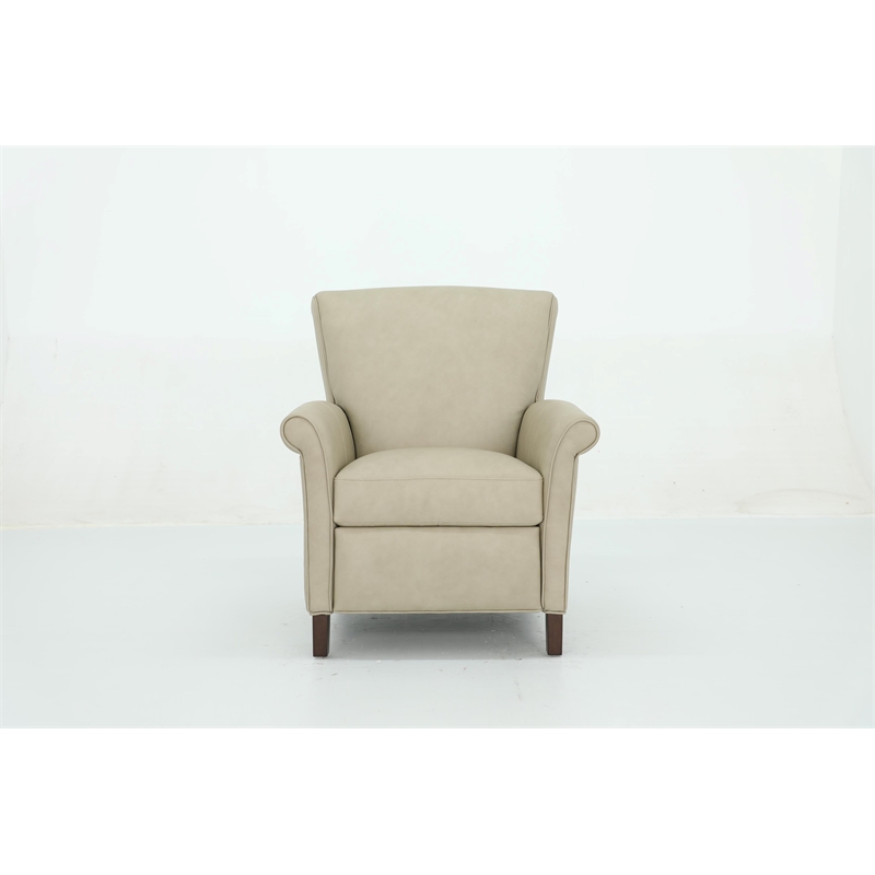Barcalounger Phoebe Push Thru The Arms Recliner in Cashmere Stone