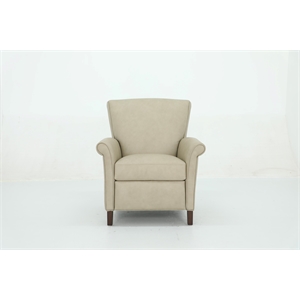 Barcalounger Phoebe Push Thru The Arms Recliner in Cashmere Stone