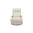 Barcalounger Braxton Swivel Glider Recliner in Troy Cream