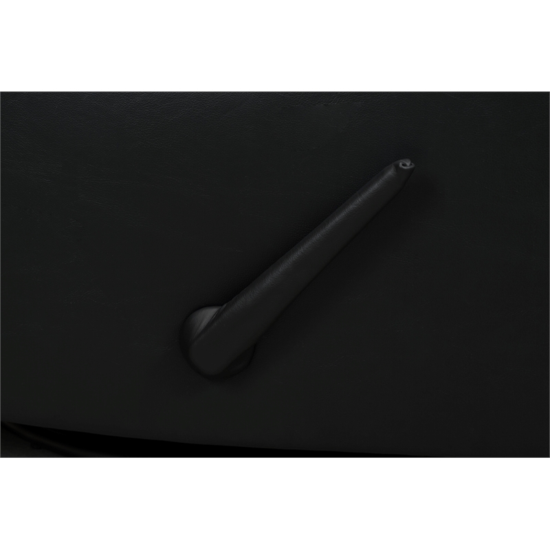 Barcalounger Braxton Swivel Glider Recliner in Lynn Onyx