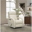 Barcalounger Harlee Swivel Glider Recliner in Troy Cream
