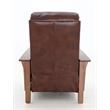Barcalounger Mission Push Thru The Arms Recliner in Wenlock Fudge