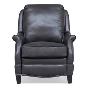 Barcalounger Ashebrooke Push Thru The Arms Recliner in Wrenn Gray