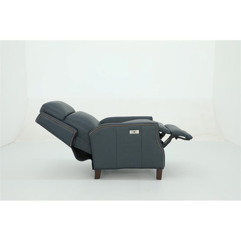 Barcalounger Charlotte Power Recliner w/Power Head Rest in Santa Fe Ocean