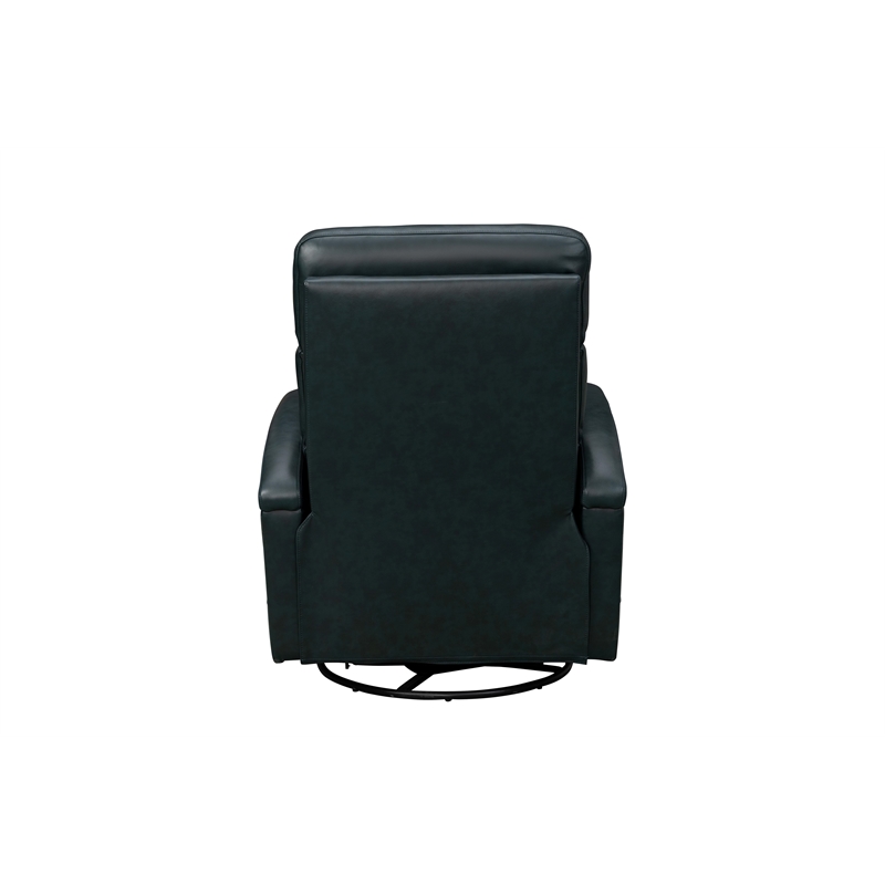 Barcalounger Nick Recliner Swivel Glider in Ryegate Sapphire Blue