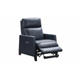 Barcalounger James Zero Gravity Power Recliner in Barone Navy Blue