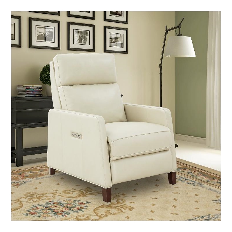 Barcalounger James Zero Gravity Power Recliner in Barone Parchment