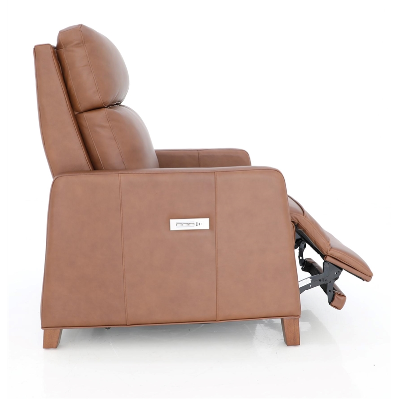 Barcalounger James Zero Gravity Power Recliner in Dobbs Saddle
