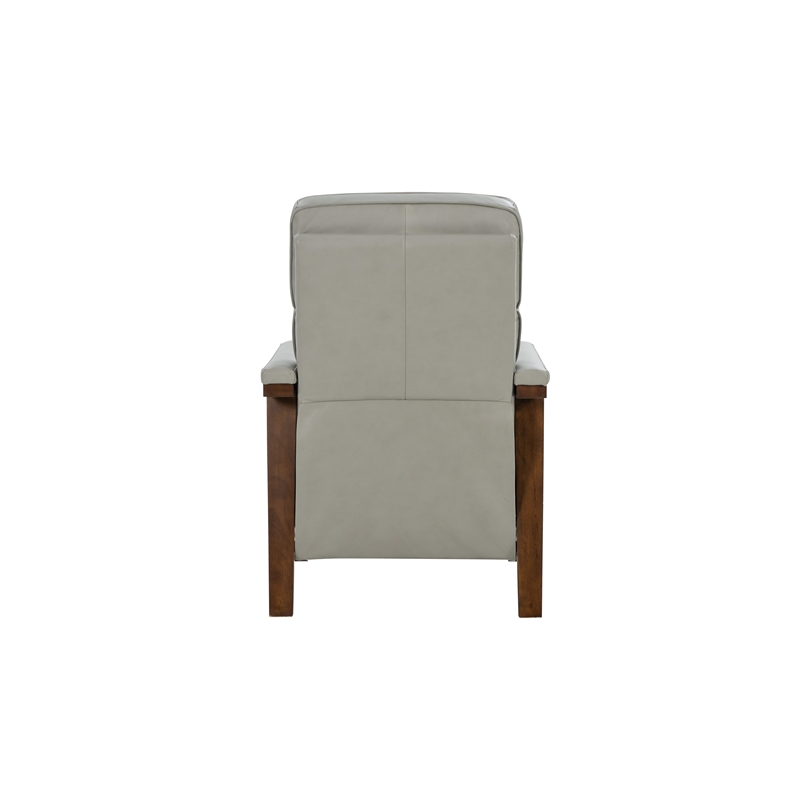 Barcalounger Ashland Push Thru The Arms Recliner in Corbett Chromium