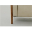 Barcalounger Lewiston Push Thru The Arms Recliner in Cashmere Stone