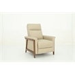 Barcalounger Lewiston Push Thru The Arms Recliner in Cashmere Stone