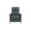Barcalounger Lewiston Push Thru The Arms Recliner in Roma Bluegray