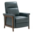 Barcalounger Lewiston Push Thru The Arms Recliner in Roma Bluegray