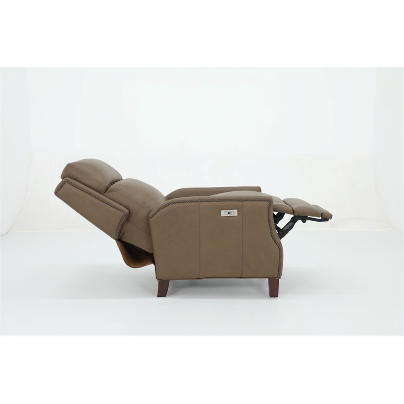 Barcalounger Charlotte Power Recliner w/Power Head Rest in Cashmere Taupe