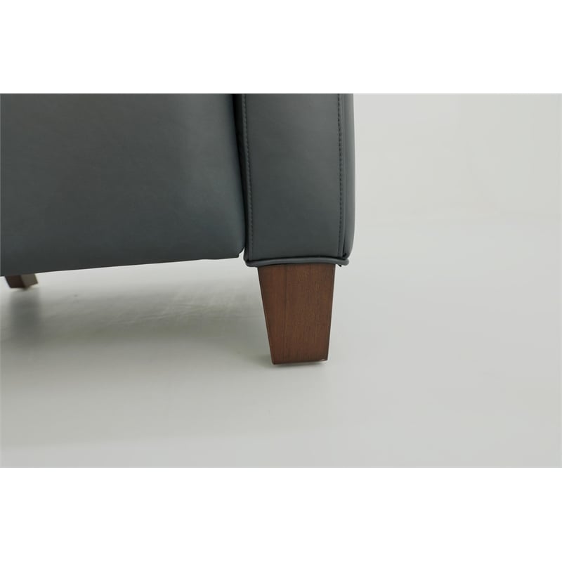 Barcalounger Fairview Push Thru The Arms Recliner in Santa Fe Ocean